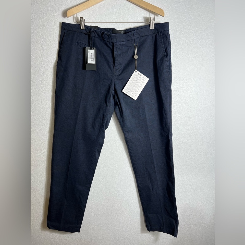 NWT LIU JO men’s navy pants EU58‎ is US 42